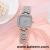 Cross-Border Fashion Square Diamond Starry Bracelet Watch Women's Elegant Graceful Small Square Watch Quartz Watch