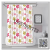 Anti-Mildew Waterproof Shower Curtain Set Punch-Free Partition Curtain Door Curtain Window Hanging Curtain