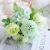 Factory Direct Supply Wedding Simulation Bouquet Home Ornamental Flower Ins Artificial Rose Photography Bouquet Small Handle