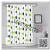 Polyester Digital Printing Shower Curtain Thick Waterproof Bathroom Polyester Shower Curtain