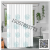 Factory Direct Sales Printed Thickening Partition Curtain Waterproof and Mildew-Proof Shower Curtain