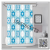 Anti-Mildew Waterproof Shower Curtain Set Punch-Free Partition Curtain Door Curtain Window Hanging Curtain