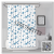 Bathroom Water-Repellent Cloth Curtain Polyester Shower Curtain Bathroom Door Curtain
