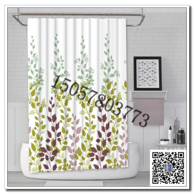 Water Retaining Shower Curtain Cloth Bathroom Curtain Clothes Kitchen Cabinet Covering Curtain