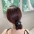 New Mesh Hair Band TikTok Red Sun Flower Large Intestine Ring Ponytail Tie up the Hair Rubber Band Female Elegant Hair Accessories Headband