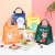 New Cartoon Student Lunch Bag Children's Lunch Box Bag Oxford Cloth Insulated Lunch Bag Outdoor Picnic Bag Lunch  Bag