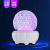 Pumpkin Pineapple Magic Ball DJ Atmosphere Party Stage Lights RGB Colorful Rotating Dazzling Lotus Crystal Projection Lamp
