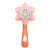 Sunflower Bubble Machine Handheld Bubble Wand Handheld Girl Heart Ins Children Good-looking Bubble Machine Electric Toys