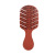 Japanese Small Hollow Leaf Tangle Teezer Mini Style Massage Comb Children's Plastic Straight Comb Hairdressing