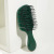 Japanese Small Hollow Leaf Tangle Teezer Mini Style Massage Comb Children's Plastic Straight Comb Hairdressing