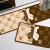 New Diatom Ooze Strip Kitchen Two-Piece Set Set Floor Mat Bedroom Bedside Carpet Mat Door Mat