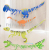 English Birthday Dinosaur Pull Flag Made by Paper