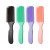 Factory Direct Sales Nine-Claw Comb Candy Girls Smooth Hair Elastic Plastic Head Massage and Hairdressing Styling Comb Wholesale