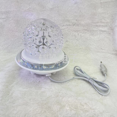 2022 Large Flying Saucer Horse Light Bluetooth Music Bulb Colorful Light Stage Lights Disco Audio Bulb
