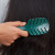 Japanese Small Hollow Leaf Tangle Teezer Mini Style Massage Comb Children's Plastic Straight Comb Hairdressing