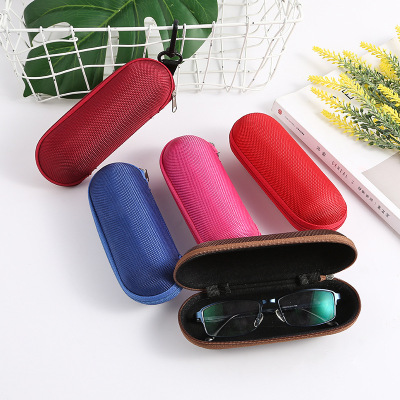 Wholesale Customized round Barrel Handbag Optical Vintage Myopia Plate Glasses Box Student Male and Female Can Be the Store Name