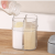 Four-in-One Condiment Dispenser Multi-Grid Integrated Plastic Spice Jar Seasoning Box Kitchen Spice Jar