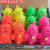 Luminous Hairy Ball Decompression Soft Glue Vent Ball Stall Luminous Toys Children Push Small Gifts Factory Wholesale