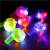 Children's Stall round Luminous Whistle Cheer Flash Whistle Bar Party Supplies Luminous Toys Wholesale