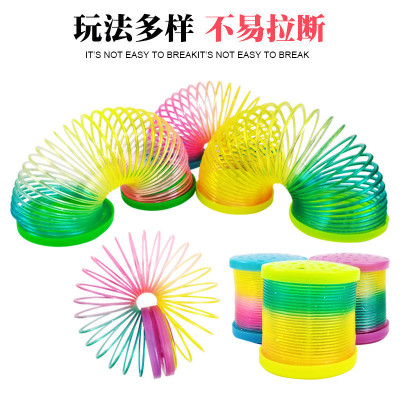 Factory Supply 139 Rainbow Spring Jenga Stall Children's Toys Wholesale One Yuan Two Yuan Store Supply
