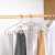 Simple Wave Hanger Plastic Multi-Functional Clothes Hanger Silk Scarf Sling Tie Hanger Mark Non-Slip Wave Hanger
