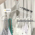 Simple Wave Hanger Plastic Multi-Functional Clothes Hanger Silk Scarf Sling Tie Hanger Mark Non-Slip Wave Hanger