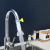 Kitchen Faucet Filter Water-Saving Water Purification Anti-Splash Head Can Universal Belt Medical Stone Faucet Shower Water Filter