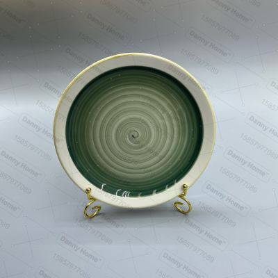Ceramic Dish Hotel Ceramic Dish Tableware Set Plate Factory Direct Spot Supply Plate Household Plate