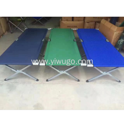 Solid Color Camp Bed Noon Break Bed Folding Bed Single Office Foldable Camp Bed Folding Bed