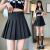 Skirt Women's Summer JK Skirt Large Size New Plaid Pleated Skirt Student Korean Style High Waist Slimming A- line Skirt