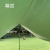 Outdoor Oversized Windproof Canopy Tent Sun-Proof Rain-Proof Pergola Portable Camping Beach Picnic Camping Tent