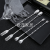 Stainless Steel Long Handle Spoon Ice Spoon Dual Head Dual-Use Stirring Spoon Long Handle Cocktail Mixing Spoon