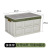 Creative Multifunctional Folding Clothes Storage Box Simple Daily Wardrobe Finishing Storage Plastic Box Storage Box