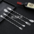 Stainless Steel Long Handle Spoon Ice Spoon Dual Head Dual-Use Stirring Spoon Long Handle Cocktail Mixing Spoon