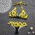 Swimsuit European and American New AliExpress Amazon Hot Sale Sunflower Digital Printing Bikini