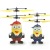 Induction Small Adorable Yellow-Person Aircraft Suspension Mango Man Aircraft Light-Emitting Toy Aircraft Push Cross-Border Wholesale
