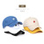 Hat Female 2022 New M Letter Embroidered Peaked Cap Male Korean Style Curved Brim Soft Top Sun Hat Fashion Baseball Cap