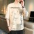Summer New Pure Cotton Men's Undershirt Fashion Trendy Ins Large Size Loose Casual Short Sleeve round Neck T-shirt Men's Fashion