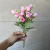 15Head Artificial Peony Flowers Vintage Bouquet Silk Fake Peonies Flowers for Table Wedding  Decoration Wreath DIY Scrap
