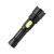 Multifunctional P50 Strong Light Flashlight with Cob Sidelight Power Display Retractable Focusing Household Emergency