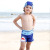 Children's Swimming Trunks Boys' Swimsuit Baby Boy's Pants Hat Middle and Big Children's Swimsuit Beach Swimming Suit Clearance