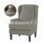 [Corn Wing Back Chair Cover] European and American Elastic Brushed Fleece Leisure Chair Cover Sofa Cover 
