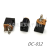 Vertical Tripod Power Socket DC-012A 5.5 2.1 5.5 2.5 High Temperature Resistant DC Power Connector 012
