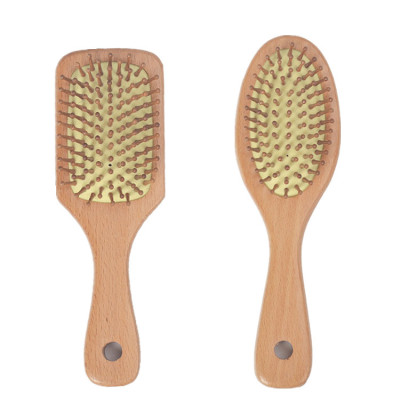 Wooden Comb Air Cushion Massage Wooden Comb Nanzhu Wood Large Plate Comb Airbag Scalp Massage Comb Factory Supplier