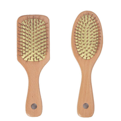 wooden comb air cushion massage wooden comb bamboo wood large plate comb airbag scalp massage comb manufacturer supply