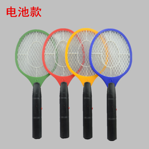 no. 5 battery three-layer mesh household electric mosquito swatter dry battery mosquito swatter yiwu foreign trade fly swatter wholesale