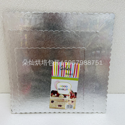 Cake Mat Mousse Birthday Cake Base Paper Cups Cake Gasket Thickened Hard Pad Square round Cake Paper Bottom Support