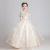 Children's Dress 2022 New Girl Tulle Tutu Western Style Flower Girl Wedding Dress Girl Host Costume for Piano Performance