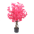  Bonsai Decoration Large Floor Fake Flower Green Plant Pot Wedding Celebration Decoration Cherry Tree Peach Blossom
