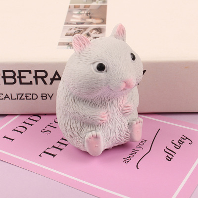 New Exotic Cute Simulation Animal Flour Mouse TPR Soft Rubber Decompression Squeezing Toy Vent Toy Decompression Artifact